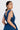 Midi dress “LAU-RAA” in blue made of Tencel