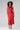 Maxi dress "TULPINAA" in red made of Tencel