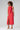 Maxi dress "TULPINAA" in red made of Tencel
