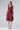 Midi dress "LAU-RAA" in Bordeaux made of Tencel