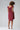 Summer dress "MET-TTE" in Bordeaux made from 100% Tencel