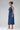 Maxi dress "TULPINAA" in blue made of Tencel