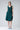 Midi dress “LAU-RAA” in green made of Tencel