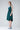Midi dress “LAU-RAA” in green made of Tencel