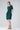 Knee-length summer dress with sleeves "Ed-daa" in green made of 100% Tencel