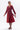 Wickelkleid CU-RIIE - merlotrot