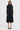 Maxi dress "CLE-OO" in black made from 100% organic cotton