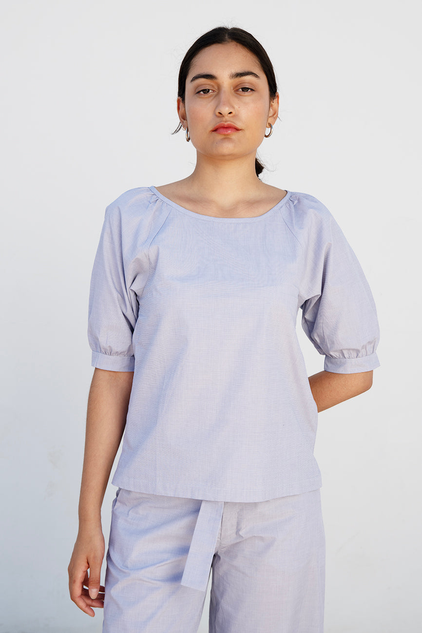 Top IN-DYAA - hellblau