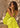 Lemon-yellow silk dress