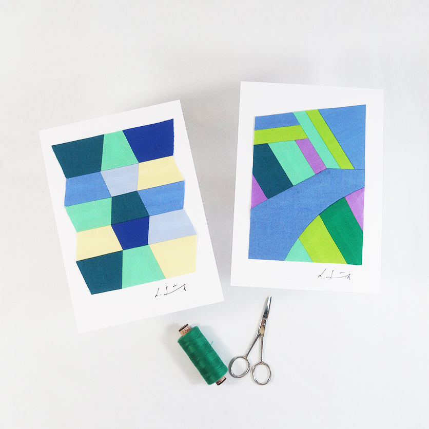 Kunstwerk - A5 - Trapez - Quilt
