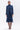 Blaues Midi-Kleid SAA-RAA