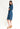 Knee-length summer dress with sleeves Ed-daa in petrol made from 100% Tencel 