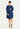 Oversized Blusenkleid FII-NE - blau