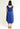 Midi dress “LAU-RAA” in blue made of Tencel