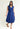 Midi dress “LAU-RAA” in blue made of Tencel