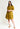 Knielanges Sommerkleid mit Volants "MEE-TA" in Olive aus 100% Tencel