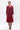 Wickelkleid "CU-RIIE" in Rot aus Tencel