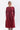 Midi dress "FRAN-CESS" in merlot red made of Tencel