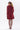 A-linen Kleid "KLAA-RA" in Rot aus Tencel